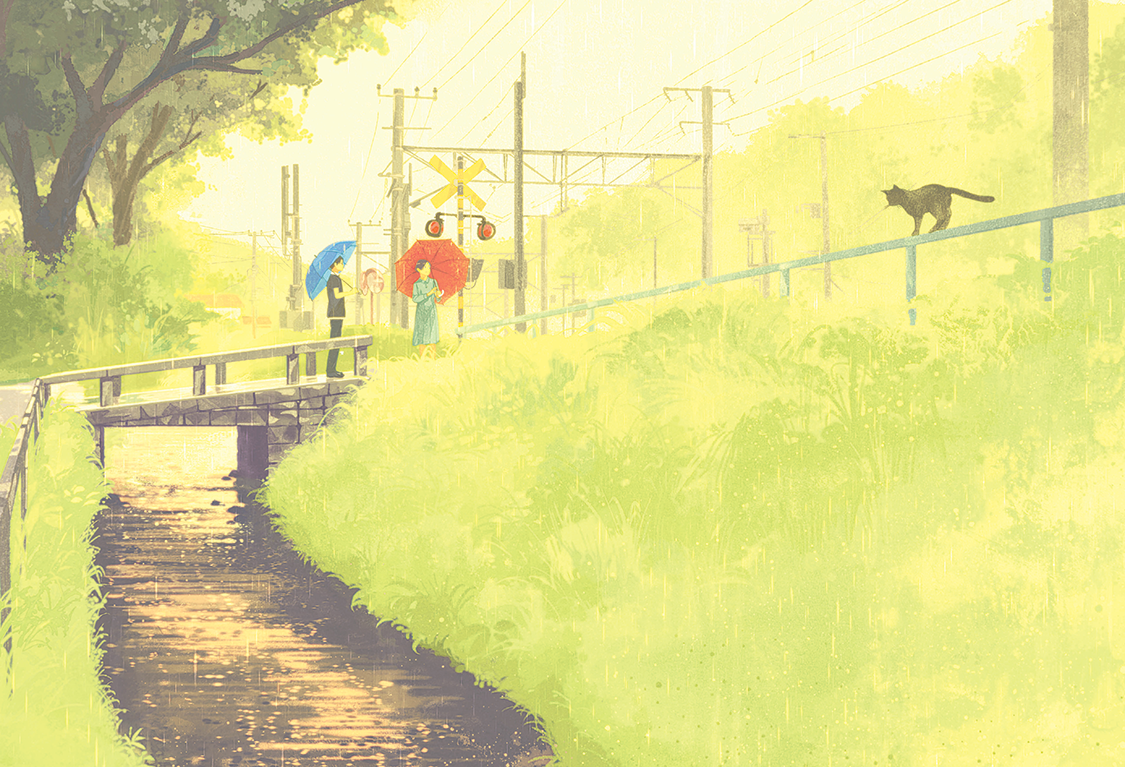 テーマに沿って描き下ろされた表紙絵（２年）