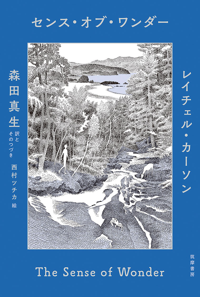 著者／レイチェル・カーソン　著・訳者／森田真生　装画・挿絵／西村ツチカ 『センス・オブ・ワンダー』筑摩書房