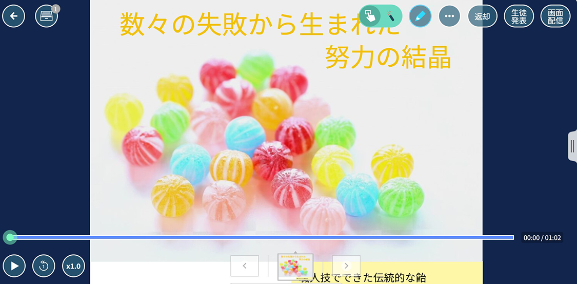 音声データ付きポスターでの発信
