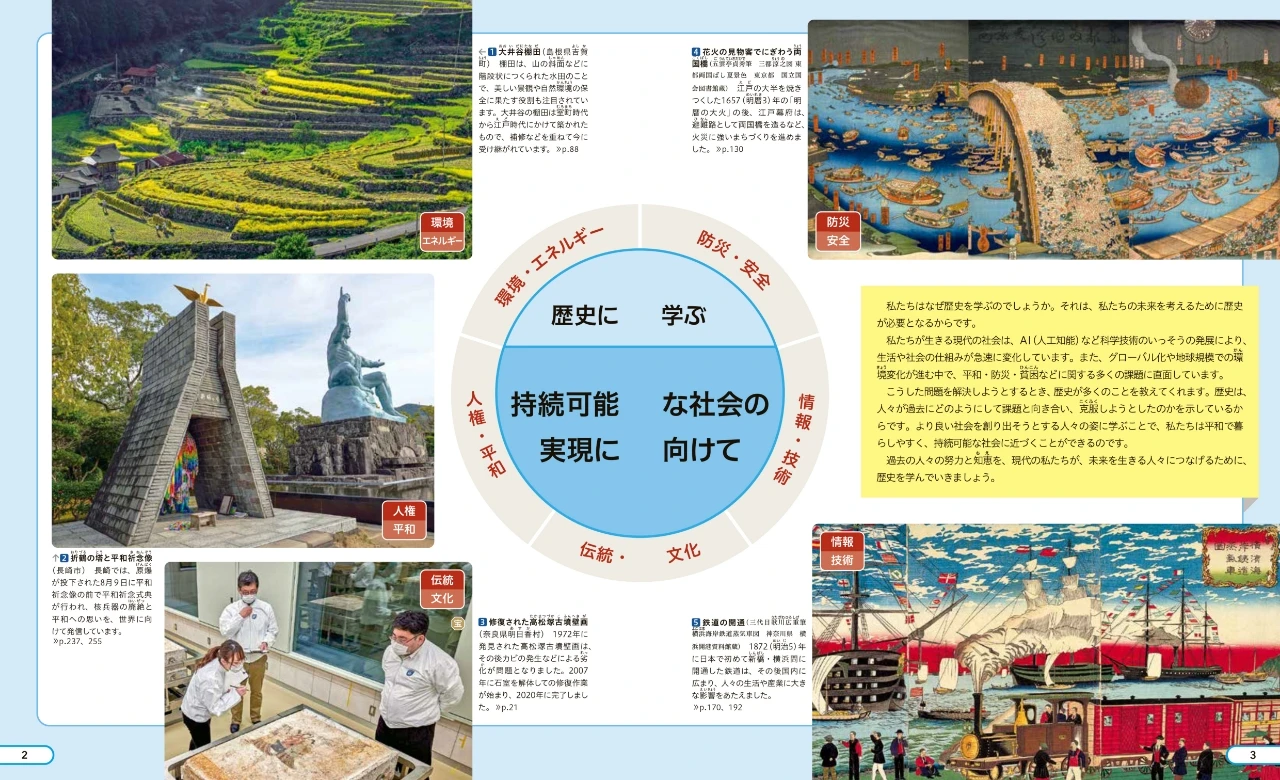 生徒一人一人と社会がつながる教科書