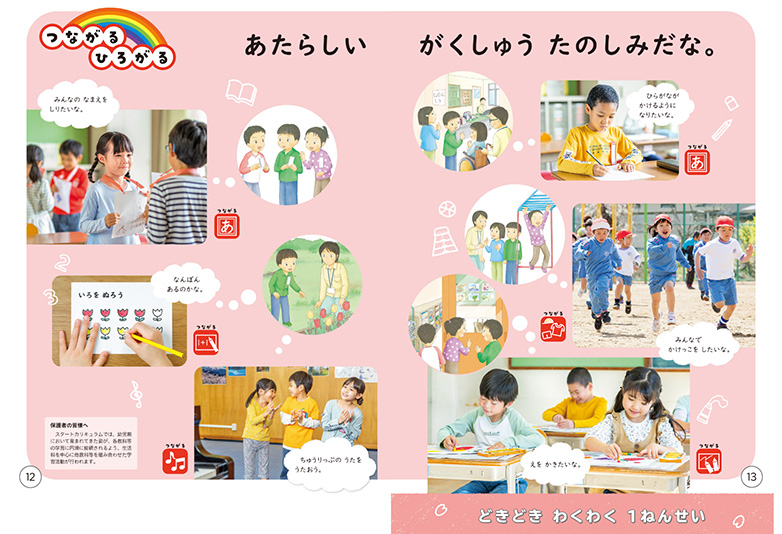 幼児期に培った力をつなぎ、伸ばす