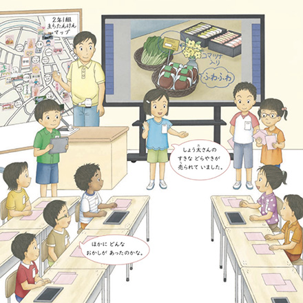 主体的な学びを促すICT活用例を具体化